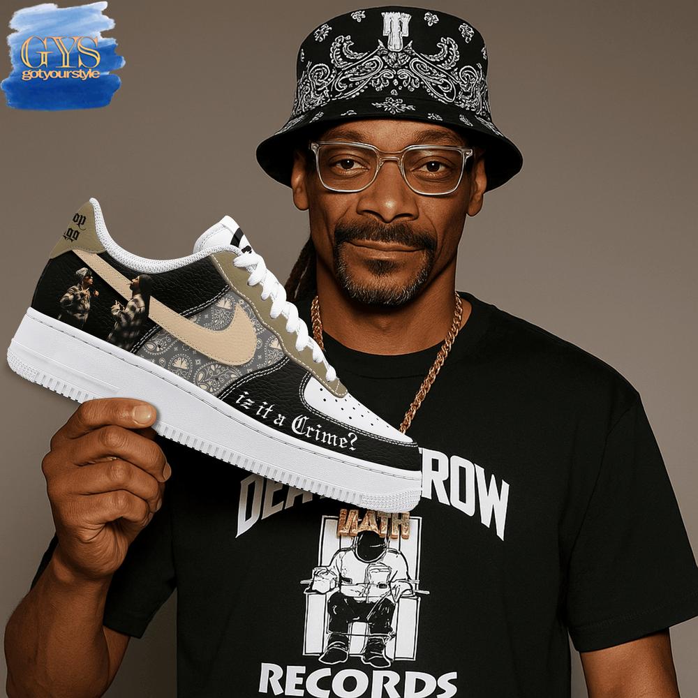 Snoop Dogg iz it a Crime Limited Edition Air Force 1