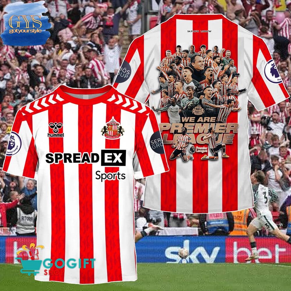 Sunderland Back In Premier League Limited Edition Shirt Collection
