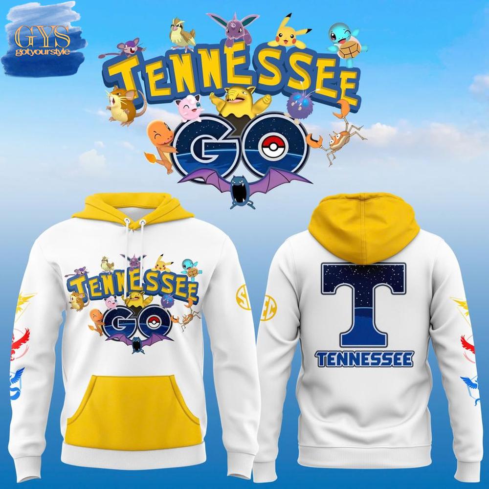 Tennessee Volunteers Pokemon Go Limited Edition Hoodie