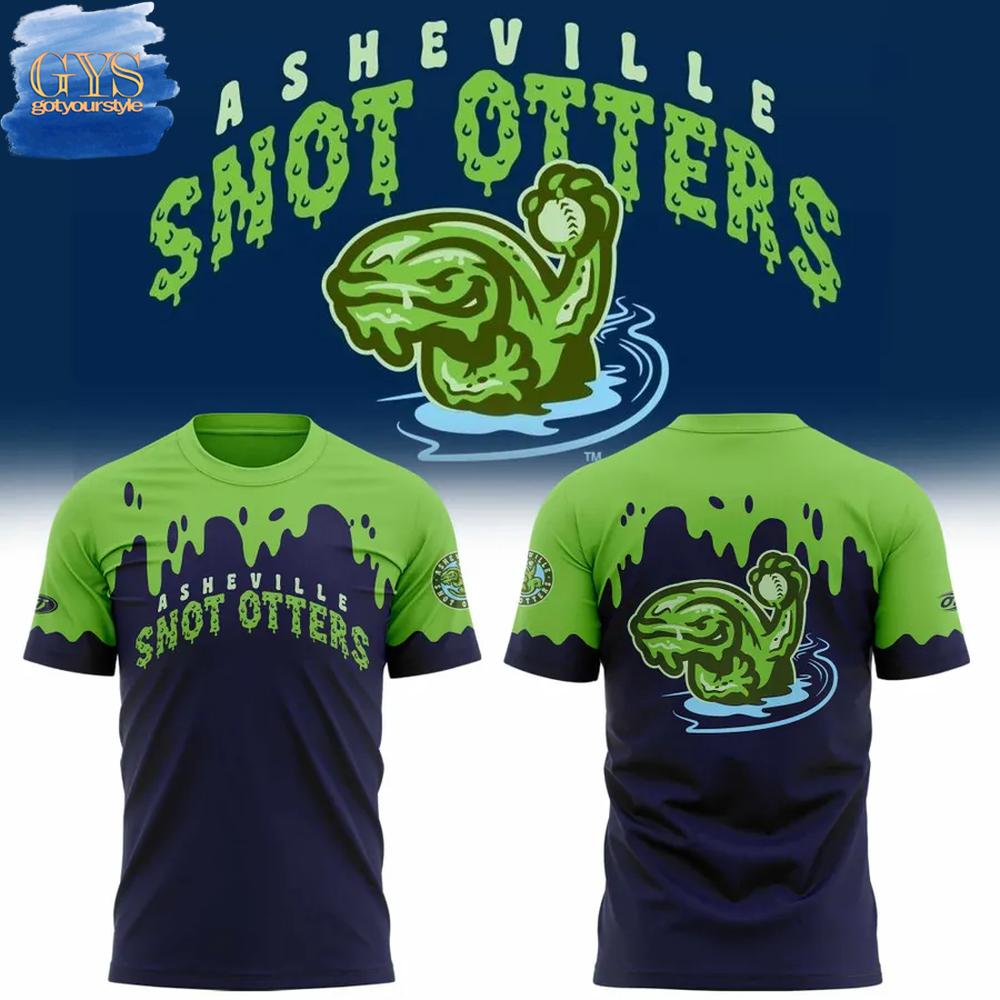 The Asheville Tourists Snot Otters Premium Edition Merch Collection