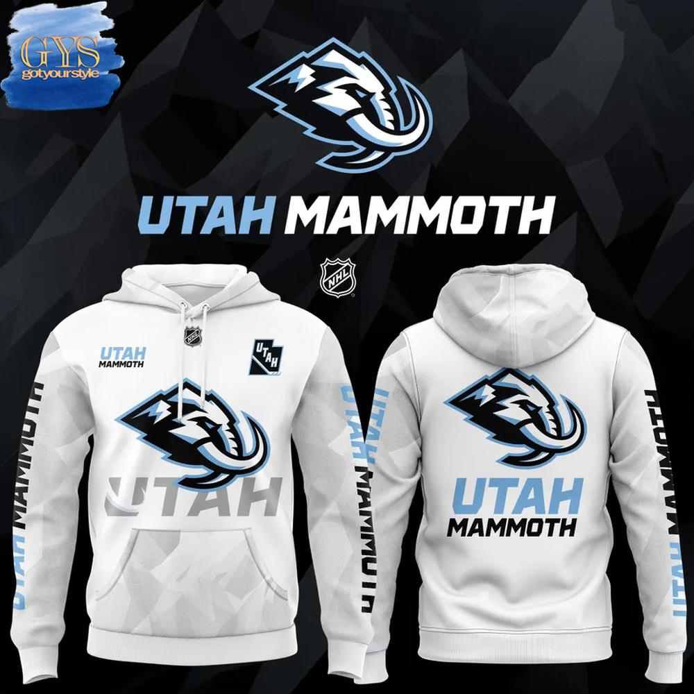 Utah Mammoth Future Special Limited Edition Hoodie
