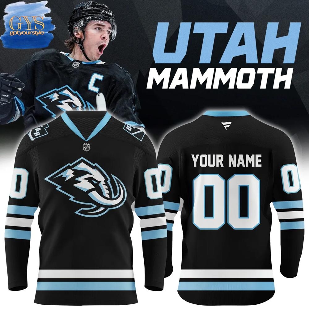 Utah Mammoth Mountain Mammoth Limited Edition Hockey Jersey