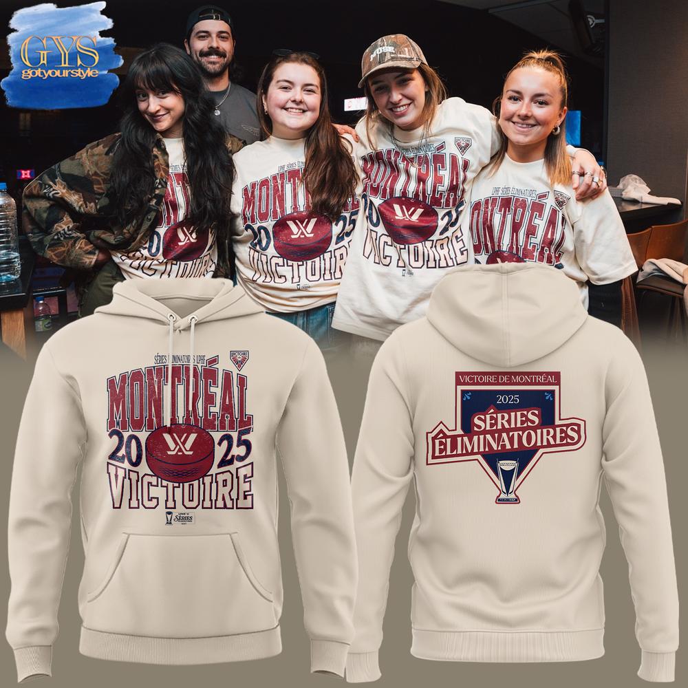 Victoire de Montréal Séries éliminatoires 2025 Limited Edition Hoodie