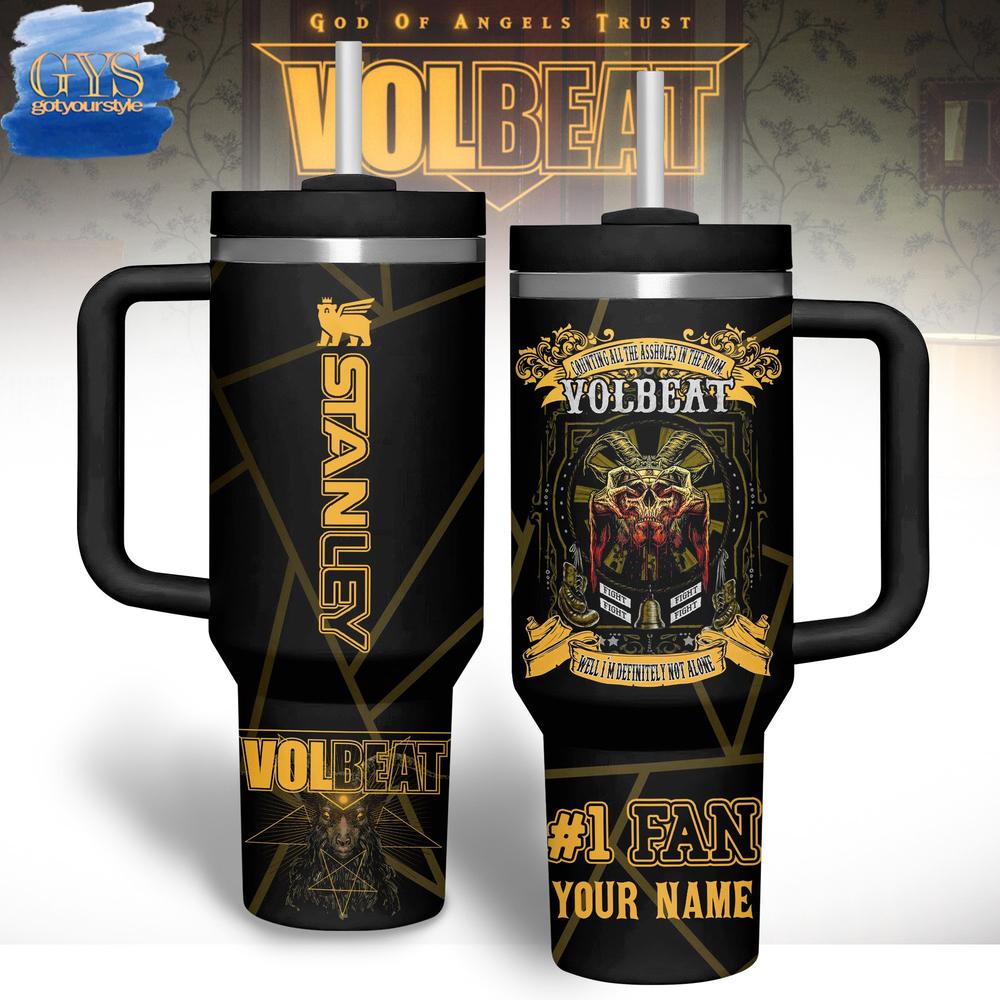 Volbeat Still Counting 40 Oz Stanley Tumbler