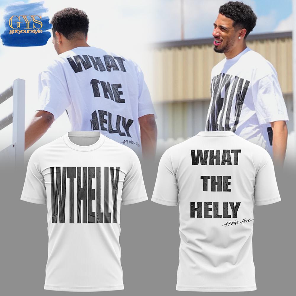 WTHELLY Tyrese Haliburton Indiana Pacers Limited Edition Merch Collection