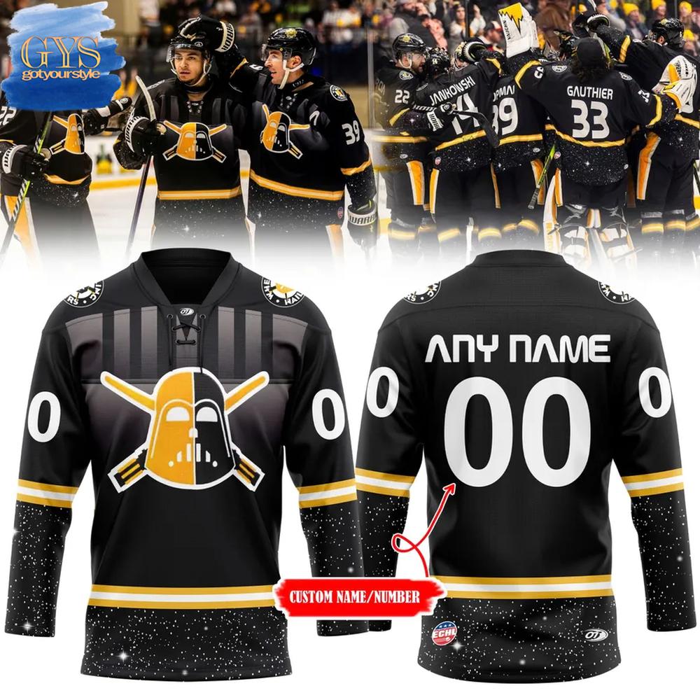 Wheeling Nailers Star Wars Night New Special Edition Hockey Jersey
