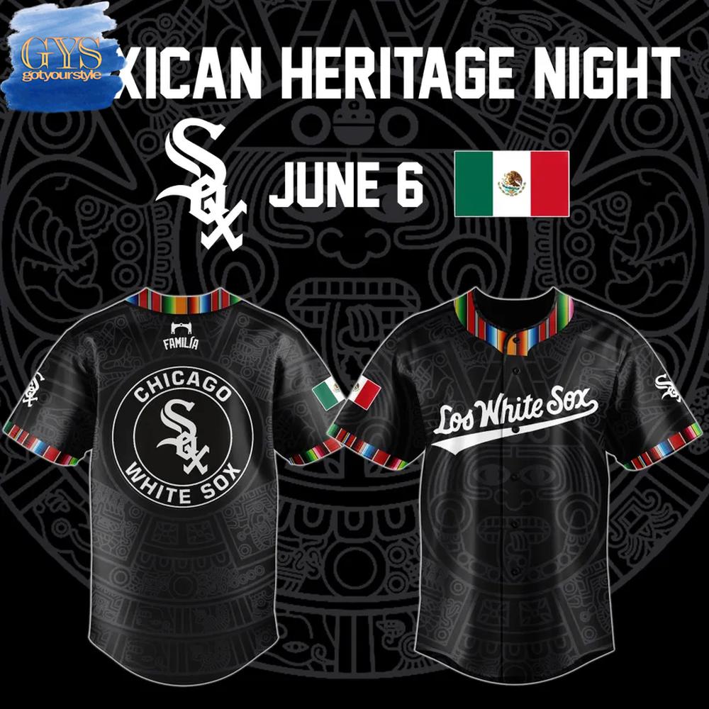 White Sox Mexican Heritage Night Limited Edition Baseball Jersey