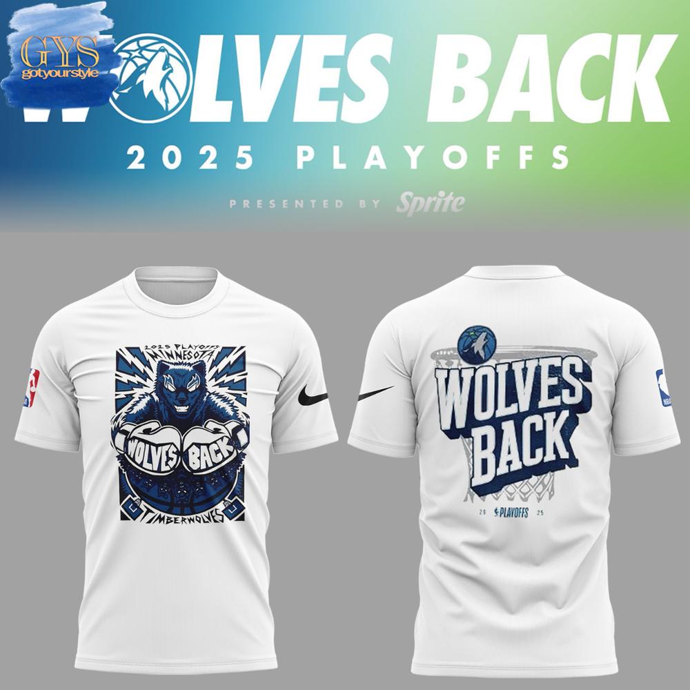 Wolves Back Timberwolves Special Edition Merch Collection