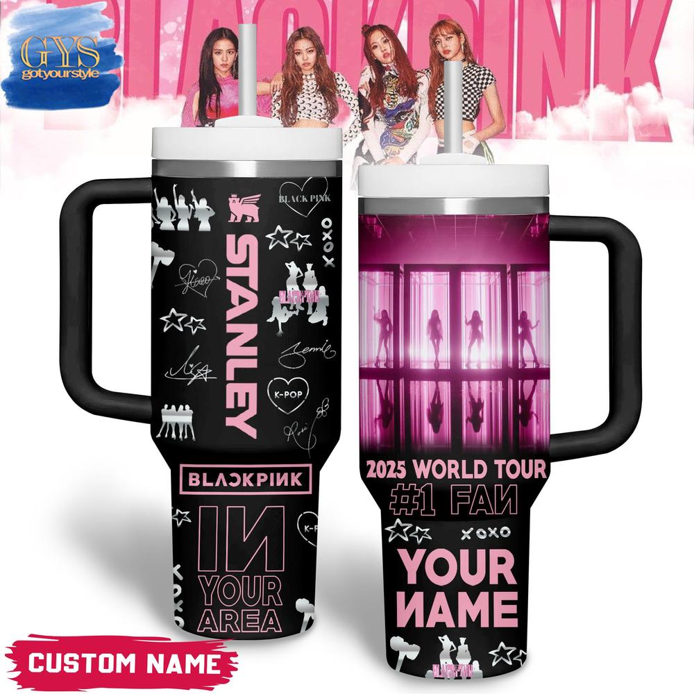Blackpink 2025 World Tour Limited Edition 40 Oz Stanley Cup