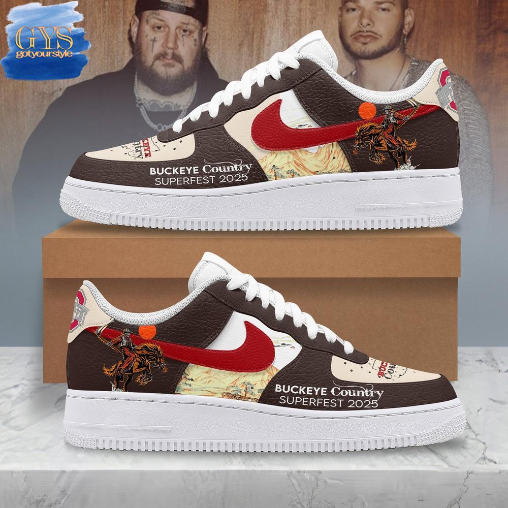 Buckeye Country Super Fest 2025 Limited Edition Air Force 1