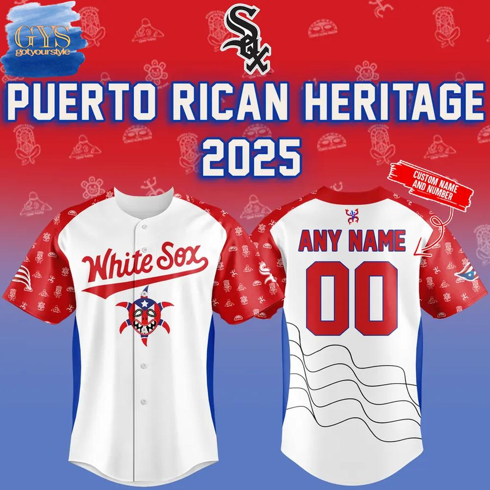 Chicago White Sox Puerto Rican Heritage Limited Edition Baseball Jersey