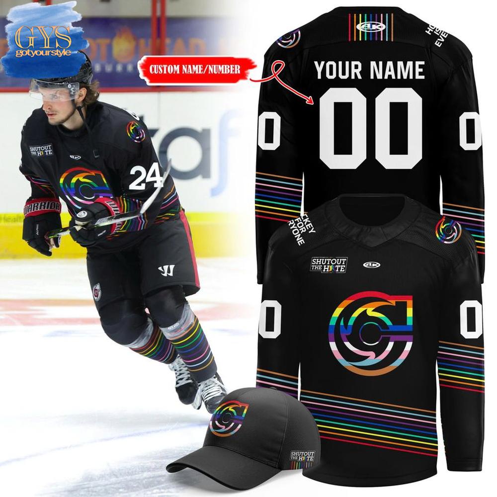 Cincinnati Cyclones 2025 Pride Month Limited Edition Hockey Jersey
