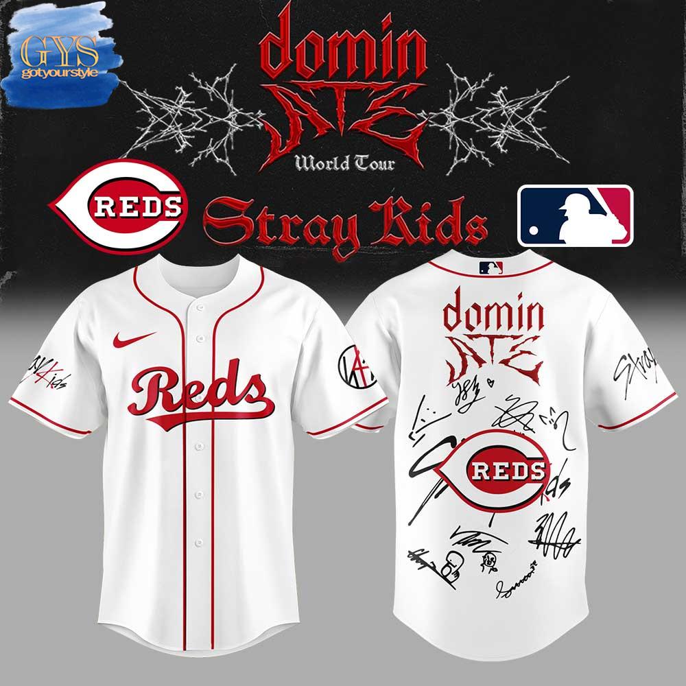 Cincinnati Reds x Stray Kids Limited Edition Baseball Jersey