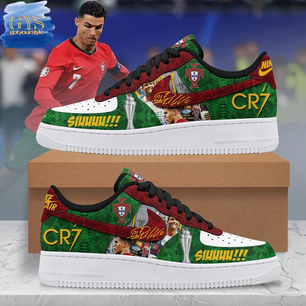 Cristiano Ronaldo Siuuuu Air Force 1