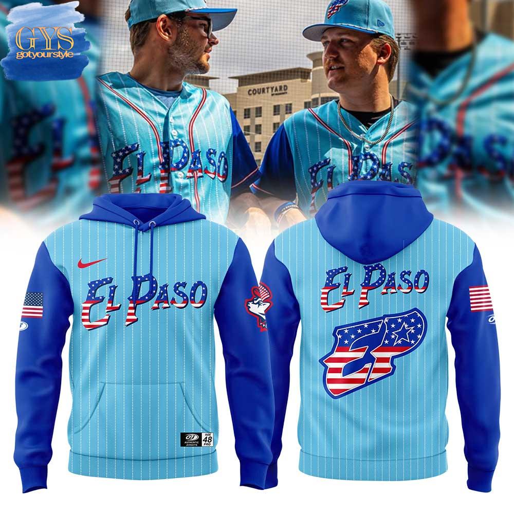 El Paso Chihuahuas Independence Day Limited Edition Hoodie