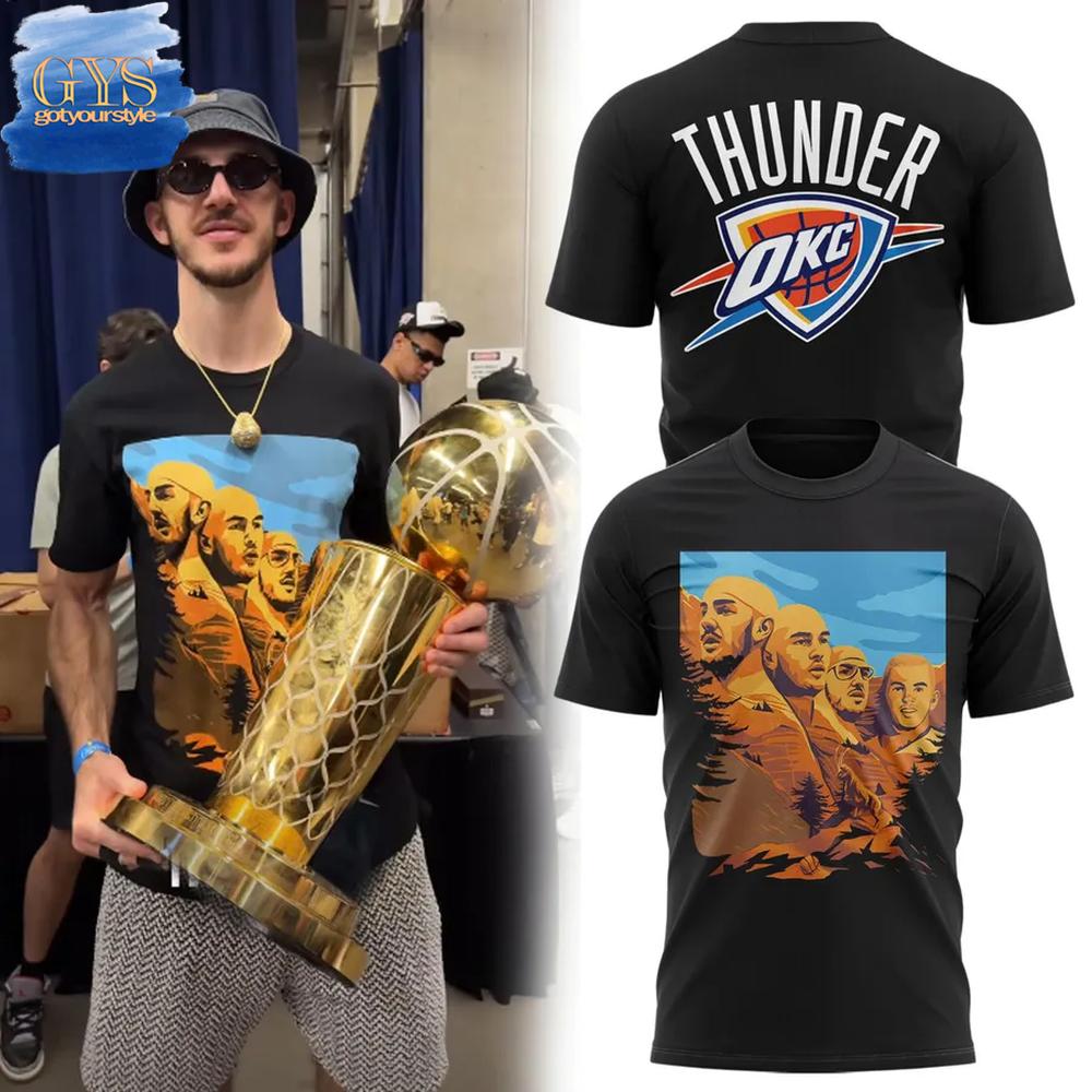 Face Alex Caruso Mt Rushmore Parade OKC Special Edition T-Shirt