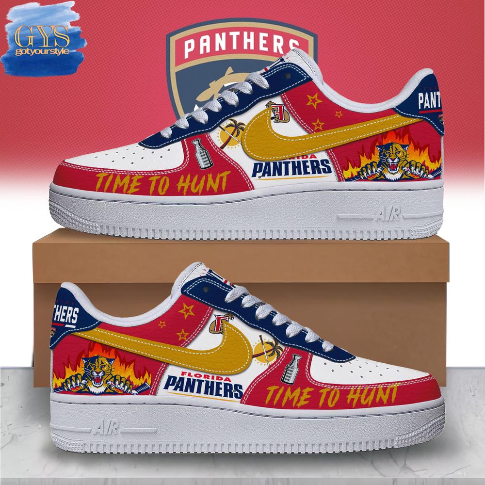 Florida Panthers Stanley Cup Champions Limited Edition Air Force 1