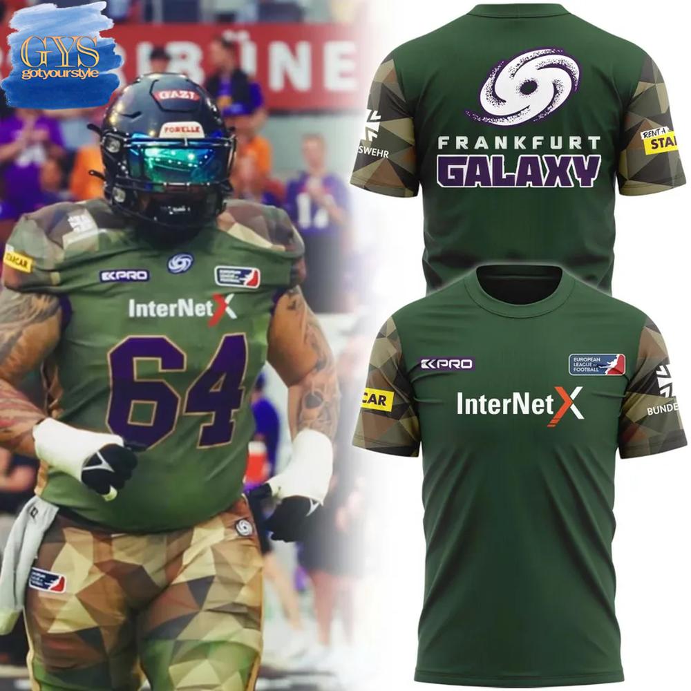 Frankfurt Galaxy Bundeswehr Limited Edition Merch Collection