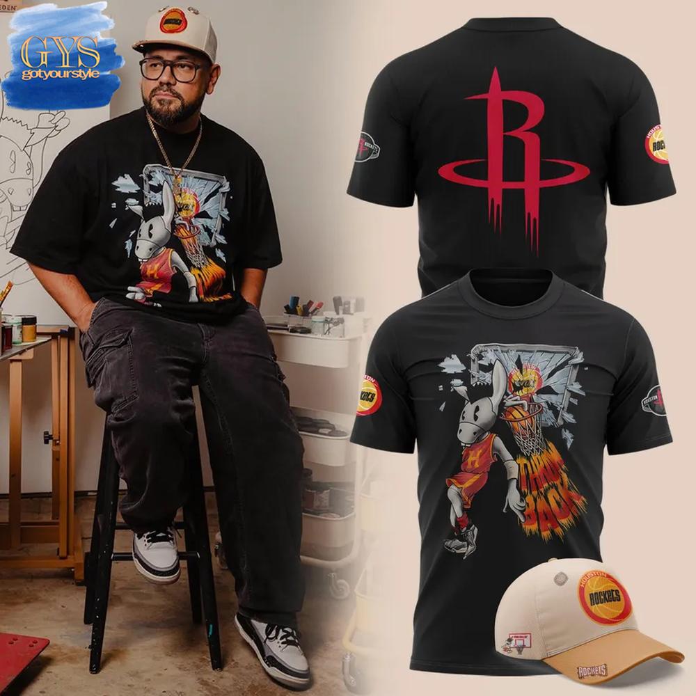 Houston Rockets Donkeeboy Art Limited Edition T-Shirt