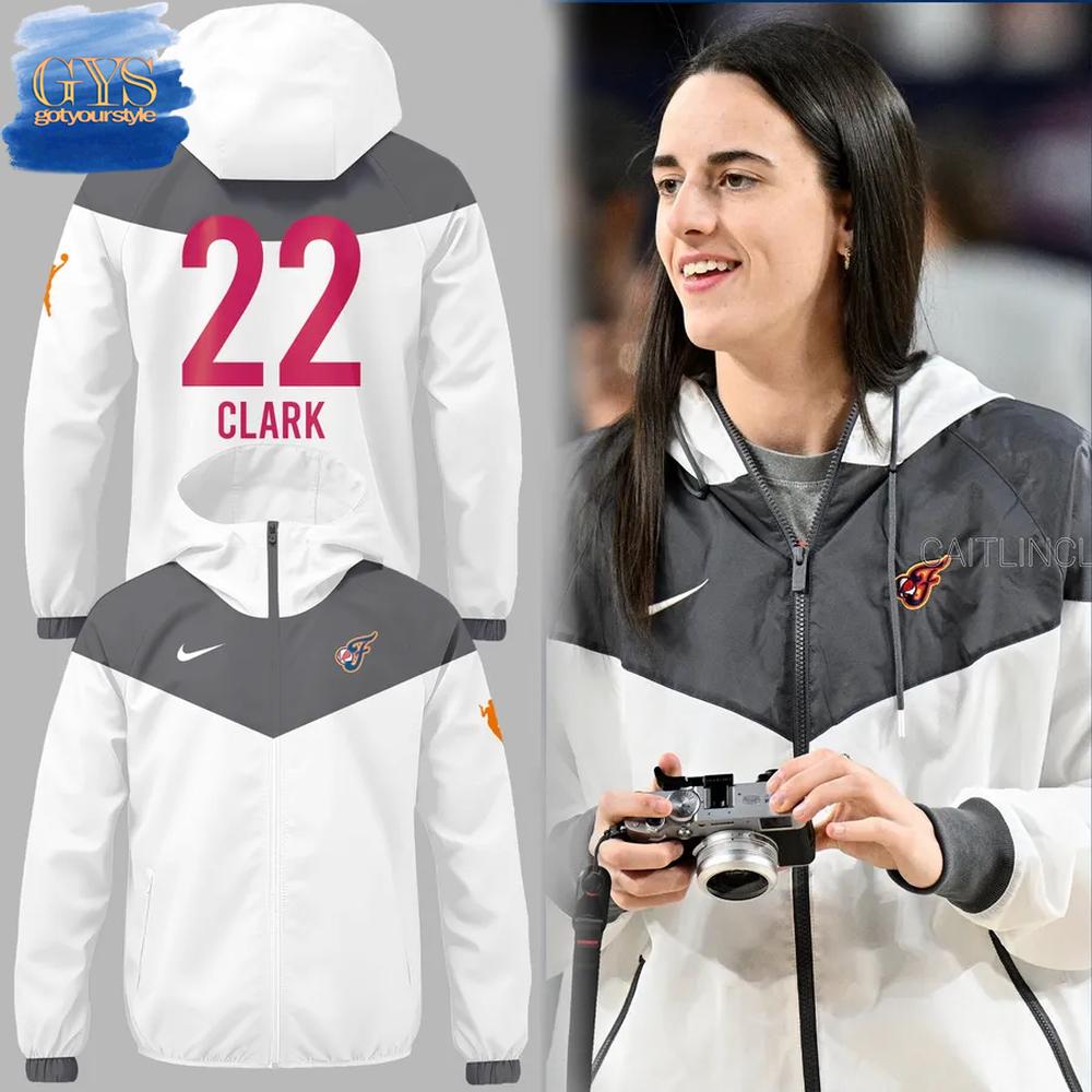 Indiana Fever 22 Clark Limited Edition Windbreaker Jacket