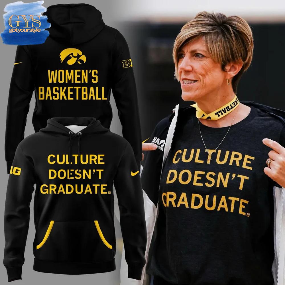 Iowa Women’s Basketball Coach Jan Jensen Culture Doesn’t Graduate Merchandise