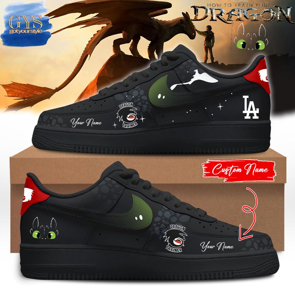 Los Angeles Dodgers x How to Train Your Dragon Limited Edition Air Force 1