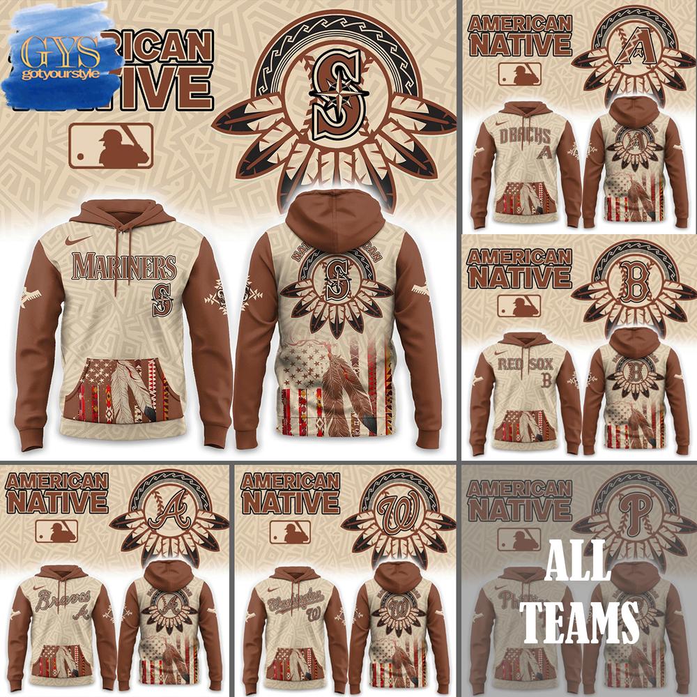 MLB Native American Heritage 2025 Limited Edition Hoodie