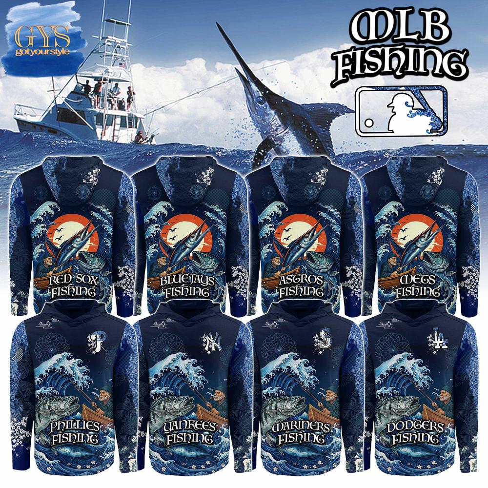 MLB x Wave Hunter Fishing Limited Edition Hoodie