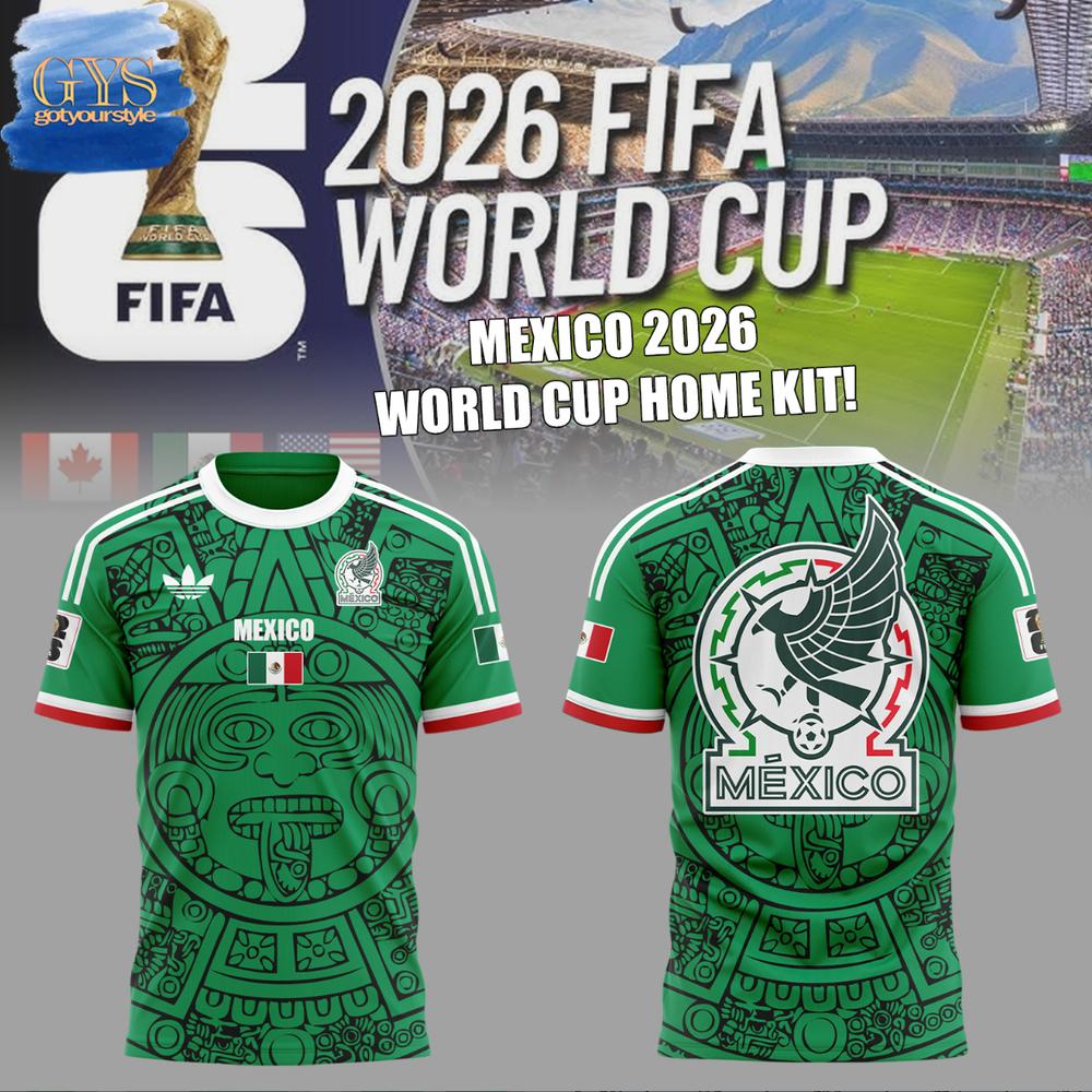 Mexico 2026 World Cup Home Kit Merch Collection