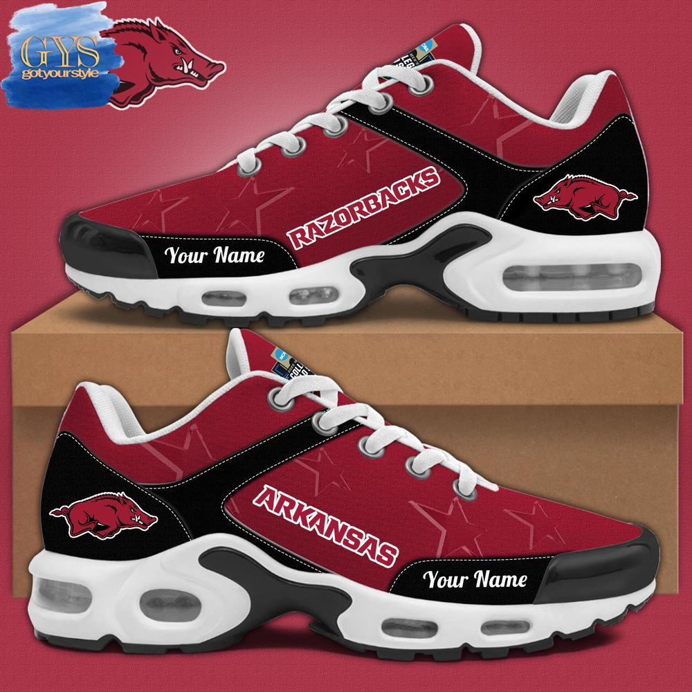 NCAA Arkansas Razorbacks Personalized Air Max Plus