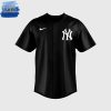 New York Yankees x Aaron Judge Black Lights Out Replica Baseball Jersey 2