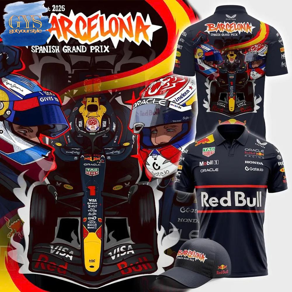 Oracle Red Bull x Barcelona Spanish Grand Prix Limited Edition Polo