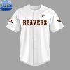 Oregon State Beavers Mens College World Series 2025 Baseball Jersey 2