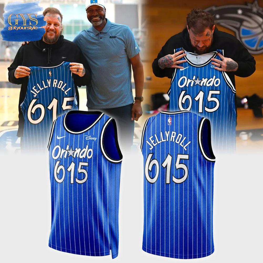 Orlando Magic x Jelly Roll 615 Limited Edition Basketball Jersey