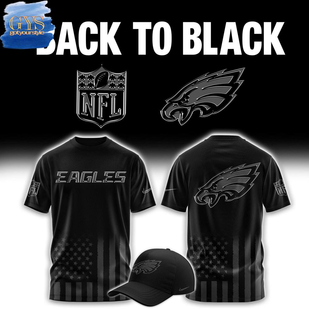 Philadelphia Eagles Back To Black Limited Edition Merchandise Collection