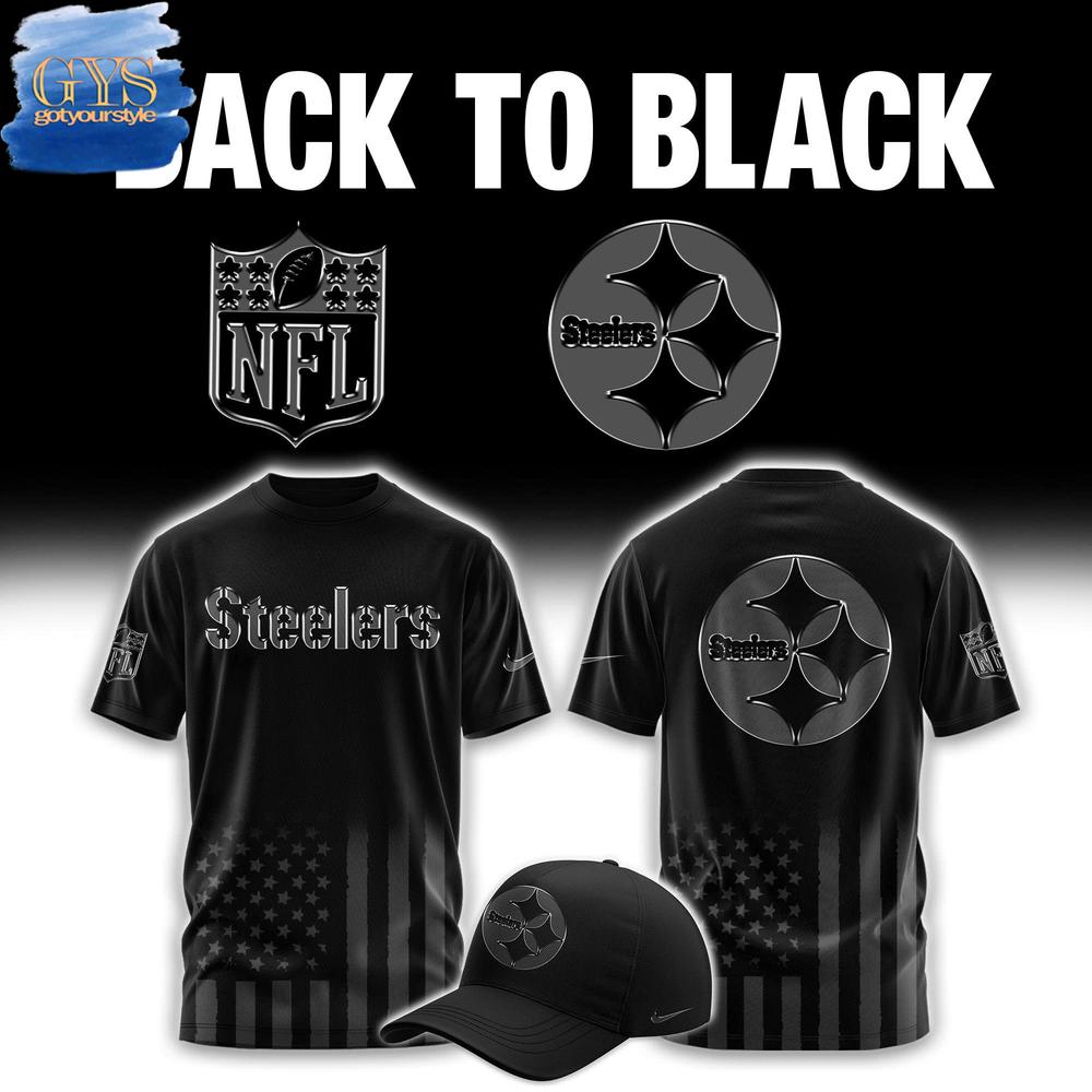 Pittsburgh Steelers Back To Black Limited Edition Merchandise Collection