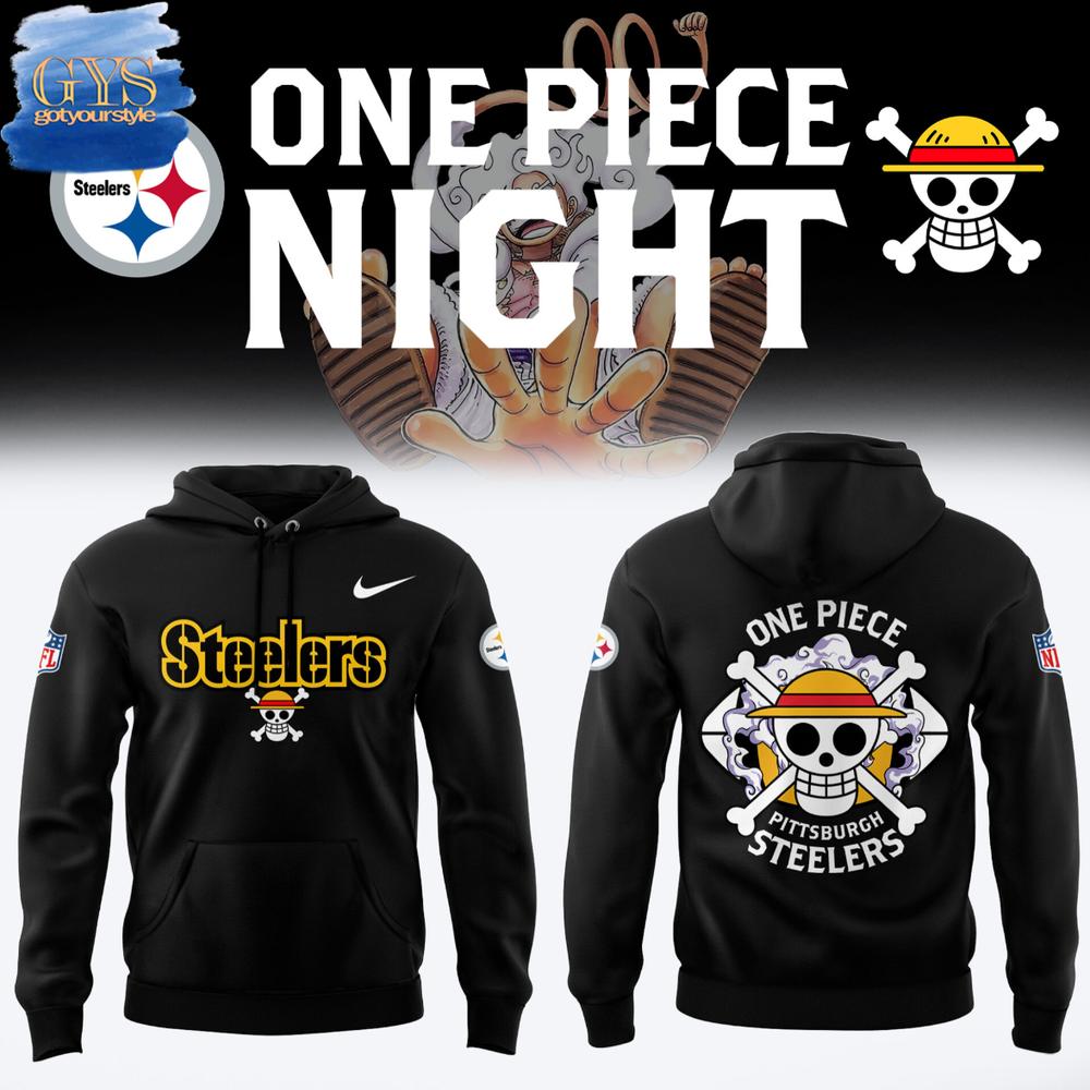 Pittsburgh Steelers x One Piece Limited Edition Hoodie