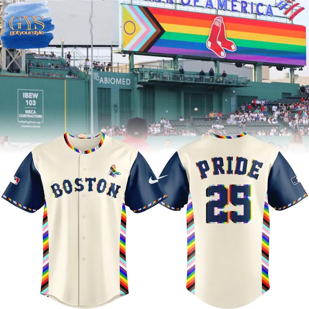 Red Sox Pride Night Limited Edition Baseball Jersey
