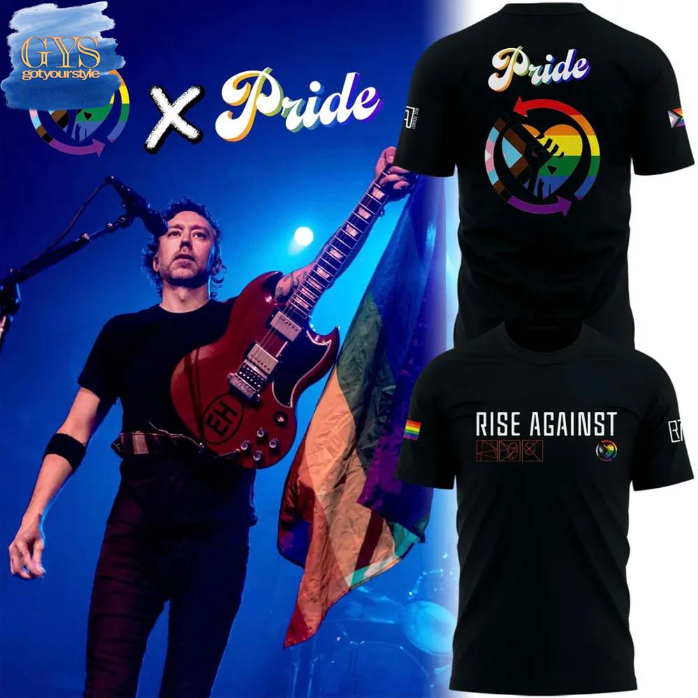 Rise Against Pride Month Limited Edition Shirt Collection