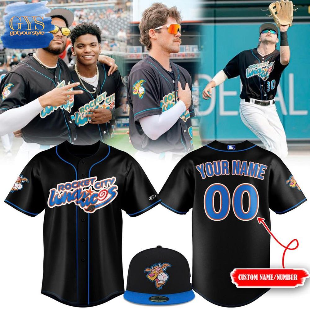 Rocket City Trash Pandas x Lunáticos Limited Edition Baseball Jersey