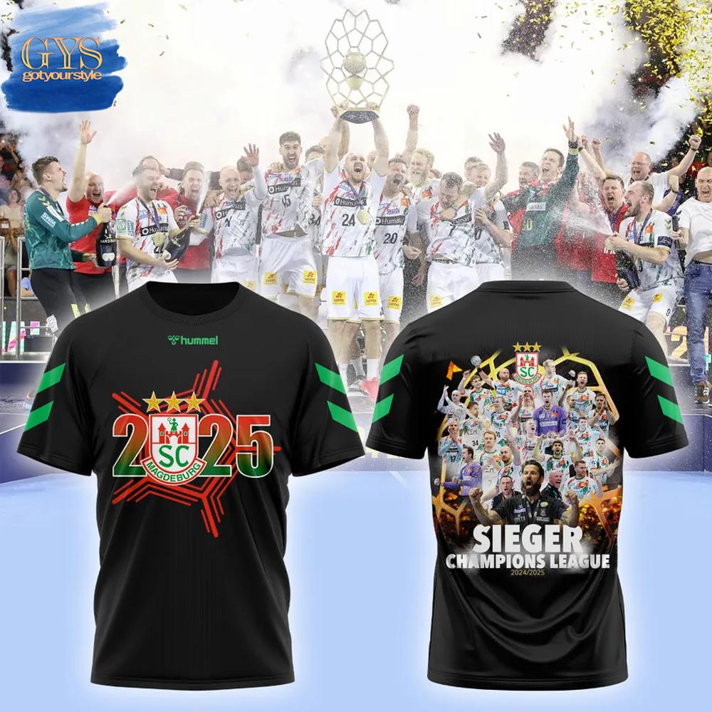 SC Magdeburg EHF Champions League Sieger Merchandise Collection