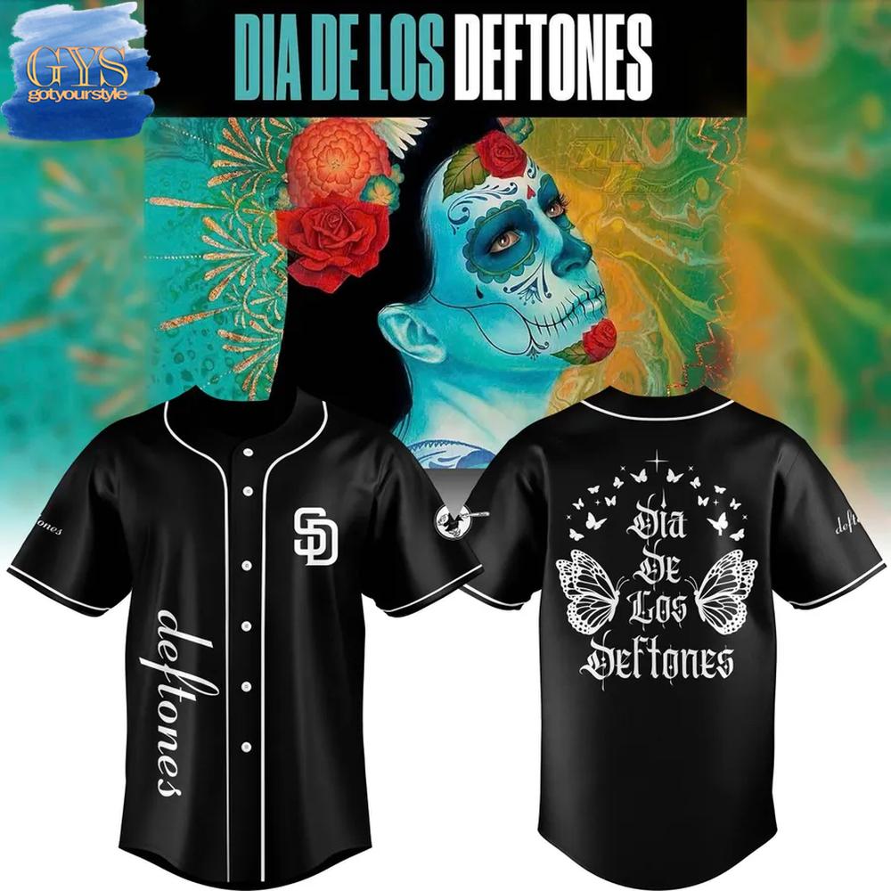 San Diego Padres x DEFTONES Dia de los Limited Edition Baseball Jersey