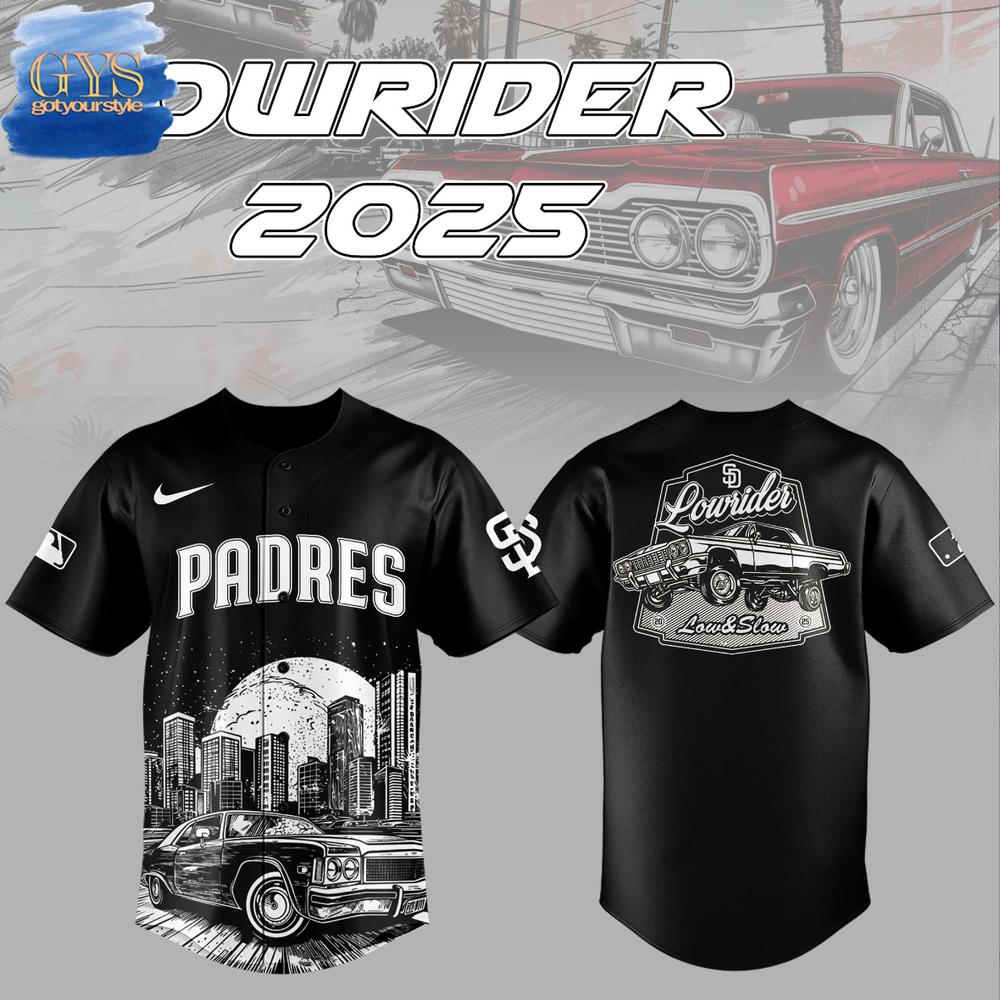San Diego Padres x LOWRIDER Limited Edition Baseball Jersey