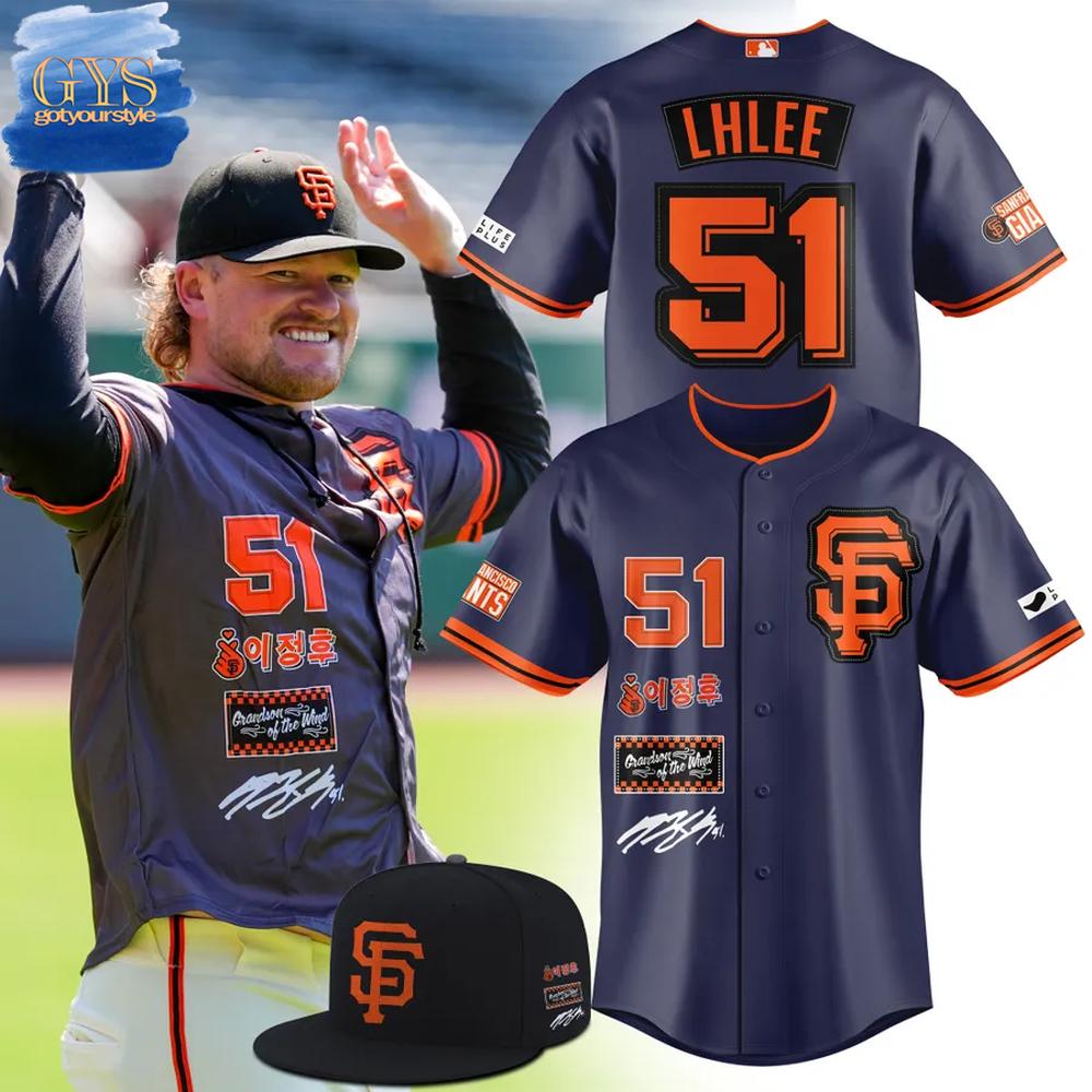 San Francisco Giants Jung-hoo Lee 51 Limited Edition Baseball Jersey