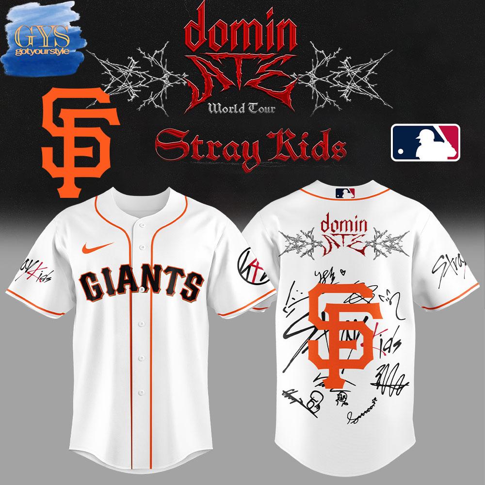 San Francisco Giants x Stray Kids Limited Edition Baseball Jersey