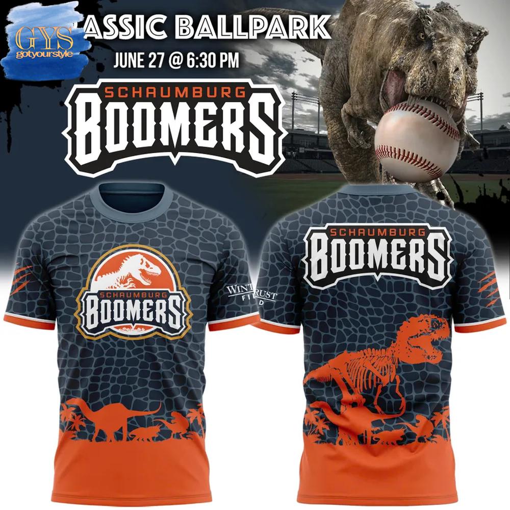 Schaumburg Boomers Jurassic Ballpark Limited Edition Merchandise Collection