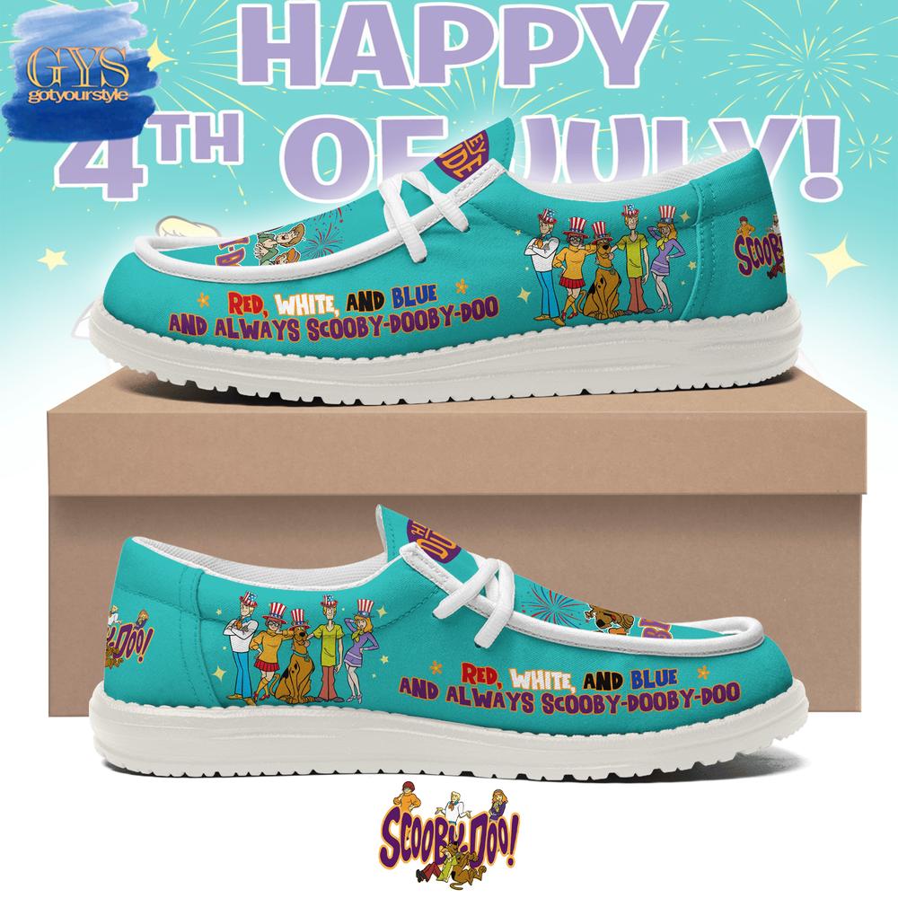 Scooby-Doo Happy Independence Day Hey Dude Shoes