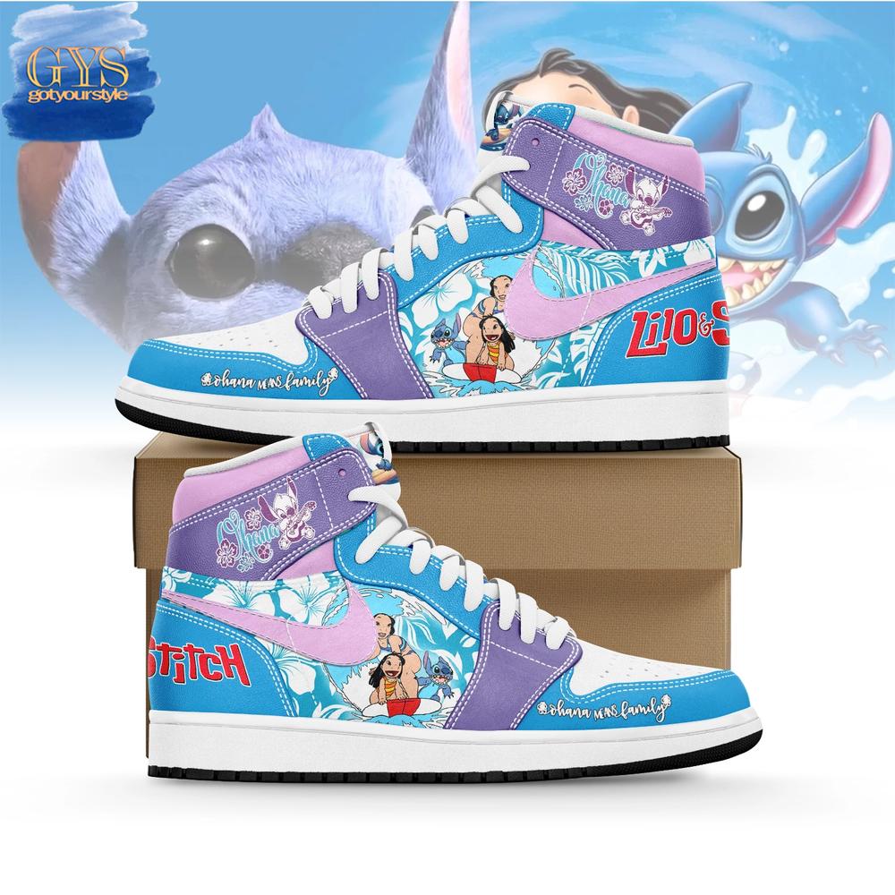 Stitch Hawaii Summer Limited Edition Air Jordan 1