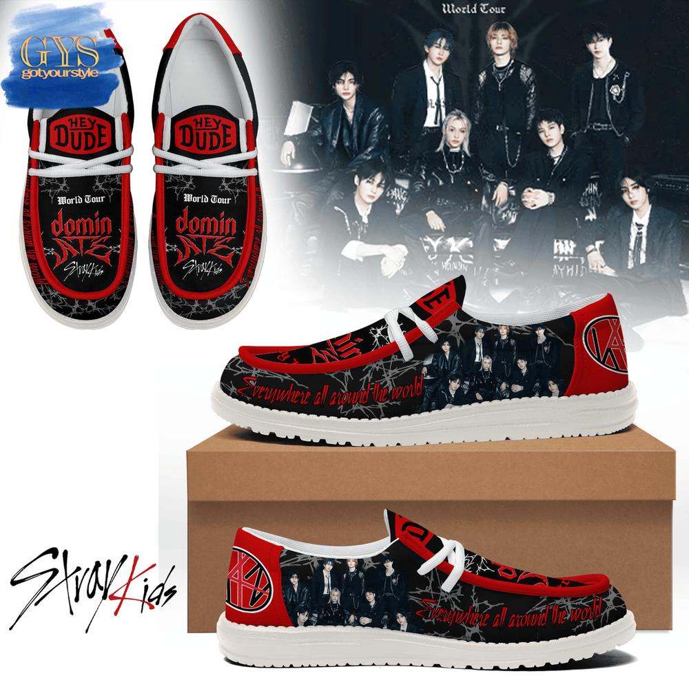 Stray Kids Dominate Limited Edition Hey Dude Shoes
