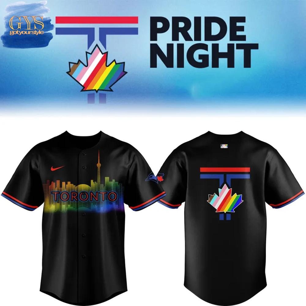Toronto Blue Jays 2025 Pride Night Limited Edition Baseball Jersey